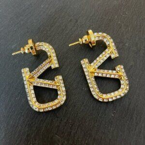 Valentino Large stud earrings with original backs